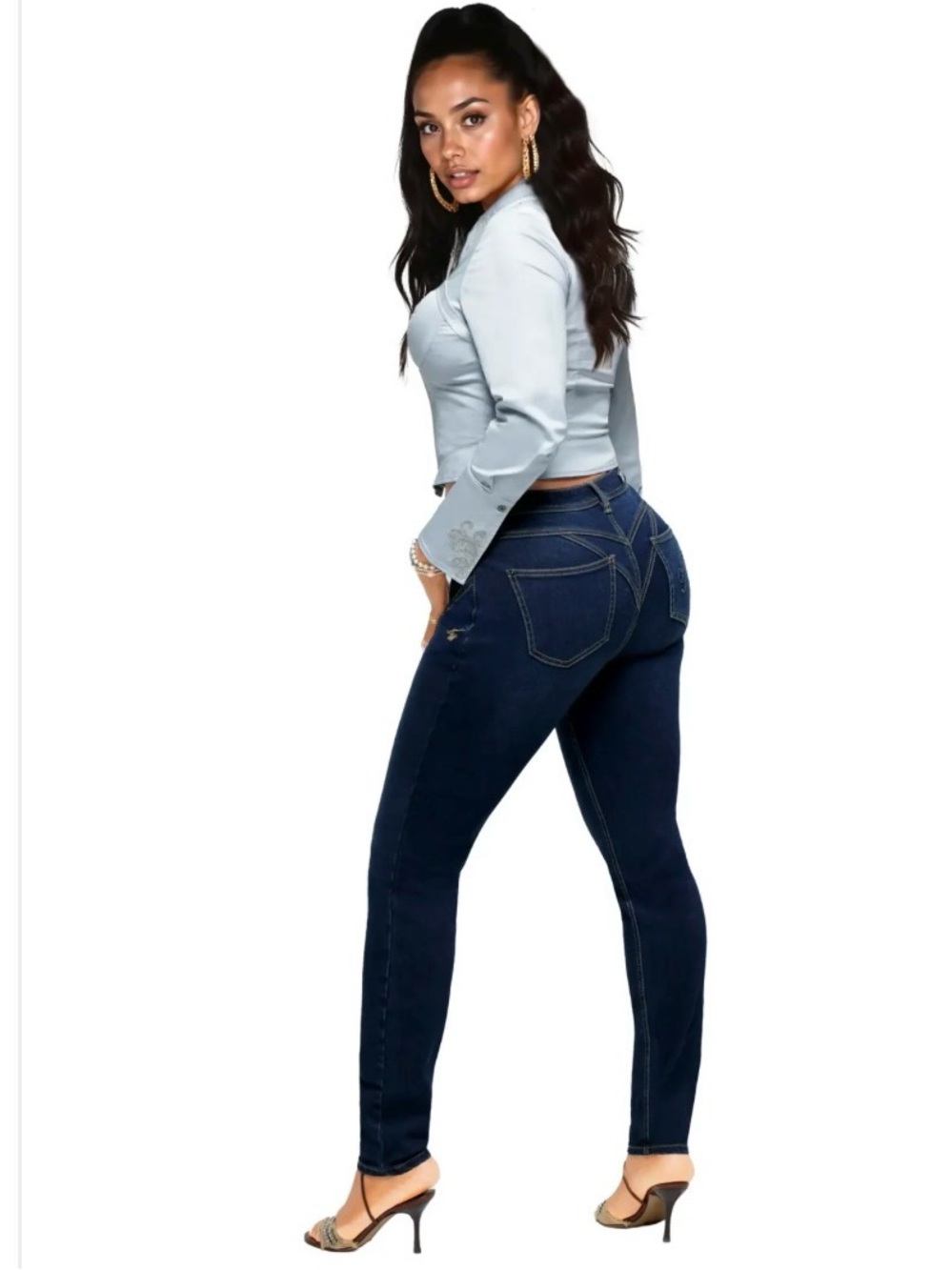 Apple Bottoms Forbidden Ankle Biter Jean